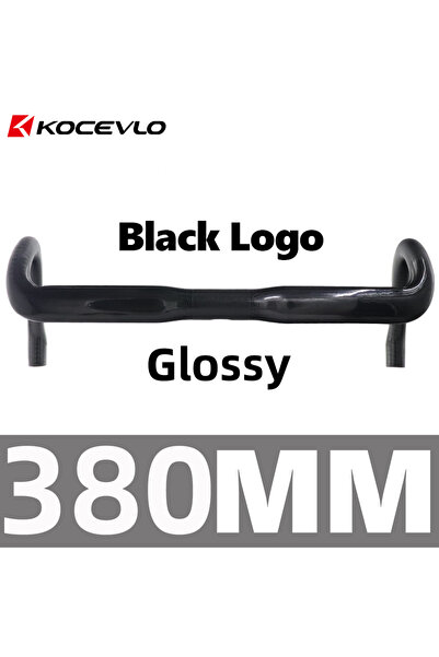 Choice Black 380mm glossy Kocevlo SL Road Carbon handlebar ultra light 150g C...