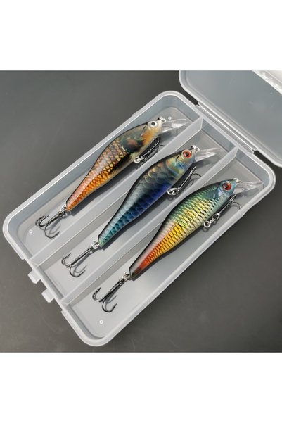 Choice 476-3pcs with box 1pc/3pcs 11.5g Fishing Lures Colorful Printing Sinki...