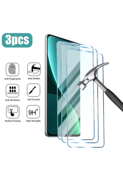 Choice17 Tempered Glass 3PCS Xiaomi Mi 10T Lite5G 3Pcs Screen Protector For M...
