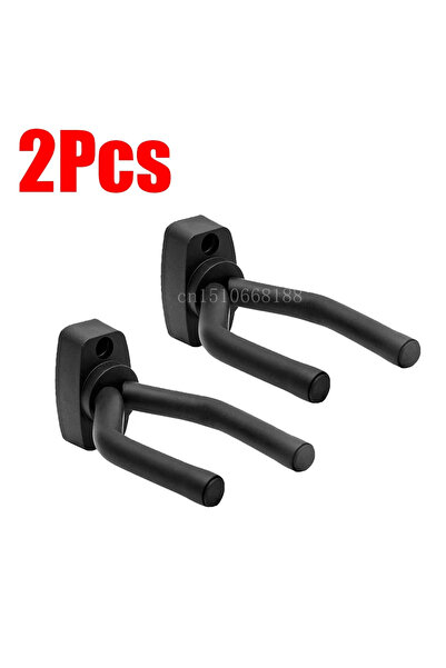 Choice6 2pcs 1-10Pcs Guitar Wall Mount Hanger Black Guitar Hanger Wall Hook f...