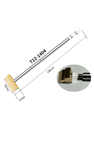 Choice3 T12 1404 1PCS T12 Series Spade Soldering Iron Tip For FX-951 For FX-9...