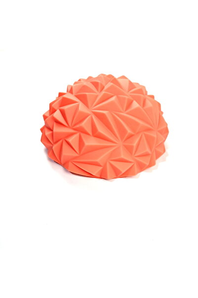 Choice Orange 1pc Yoga Exercise Pineapple Ball, Half Round Foot Massage Ball,...