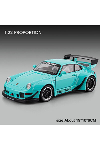 Choice3 993 Blue 1:22 RWB 993 NA1 Miniature Sports Car Models Diecast Alloy T...