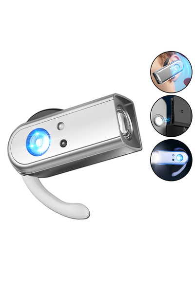 Heinast 1PC Mini Headlamp Portable COB Headlight 3 Light Modes Ear Lamp Head ...