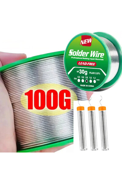Choice3 0.8MM 8g 100g/50g/30g/20g/8g Low Melting Point Lead-Free Solder Wire ...
