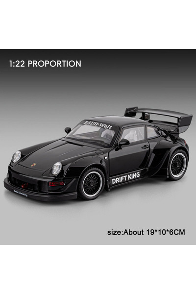 Choice5 993 Black 1:22 RWB 993 NA1 Miniature Sports Car Models Diecast Alloy ...