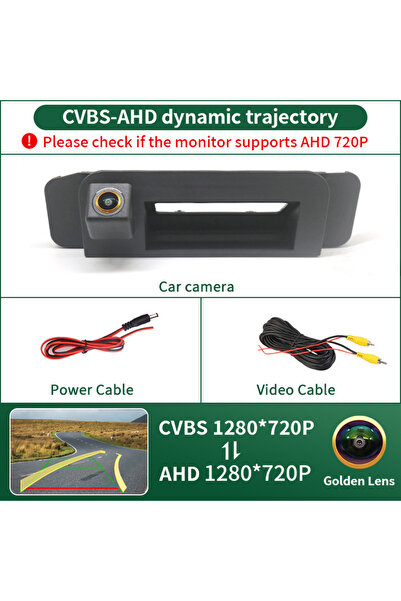 choice2 كاميرا خلفية ديناميكية 12 فولت AHD 1080P لمقابض صندوق السيارة لمرسيدس...