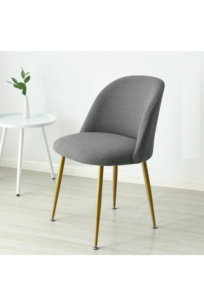 Choice 1pc A11 Chair Cover 1PC Polar Fleece Curved Chair Cover Accent Short B...