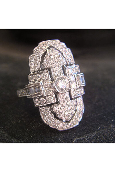 Choice4 8 F1438 Huitan Special-interested Bridal Wedding Rings Full Brilliant...