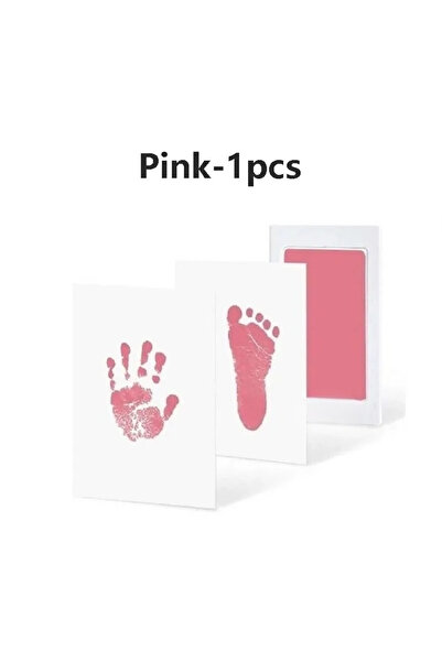 Choice6 C14-Pink Safe Non-toxic Baby Footprints Handprint No Touch Skin Inkle...