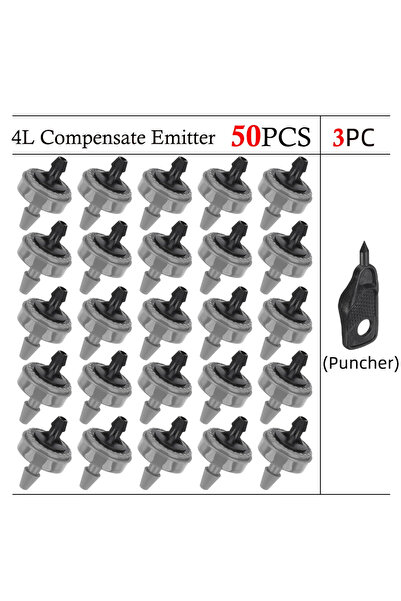 Choice12 EX50pcs-4L 20-200PCS 2L 4L 8L منقط ري أوتوماتيكي بتعويض الضغط وتدفق ...