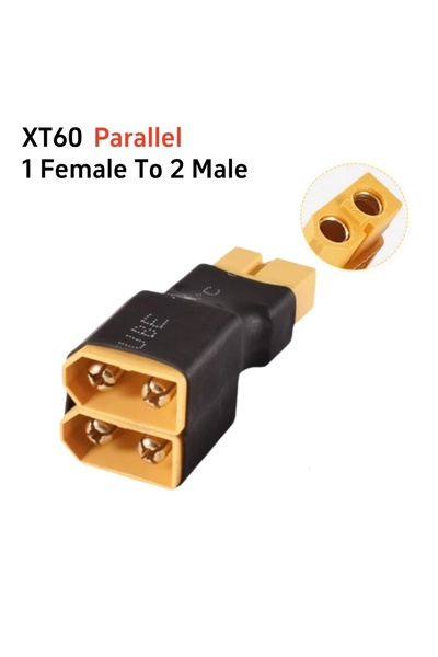 Choice3 XT60 Parallel 1F 2M XT60 T Plug Parallel/Series Adapter Connectors 2 ...