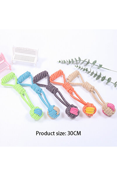 Choice6 styleEshoubingla Mini Dog Toys Interactive Cotton Rope Chew Ball Toot...