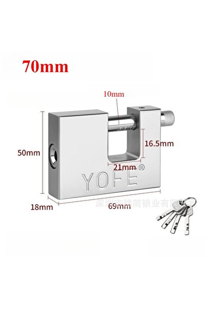 Choice1 70mm Anti-theft, tamper, waterproof, never rust,so safety security,pa...