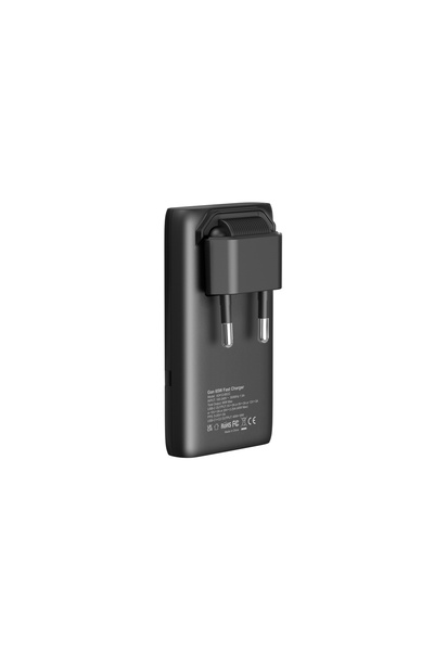 Choice 65W-black 65W Flat GaN USB C Charger Dual-port Fast Wall Charger Compa...