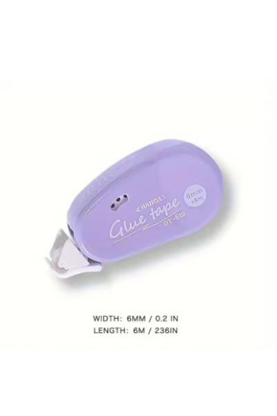 Choice4 Purple 1-4pcs Double Sided Adhesive Dots Glue Tape - Perfect For Scra...