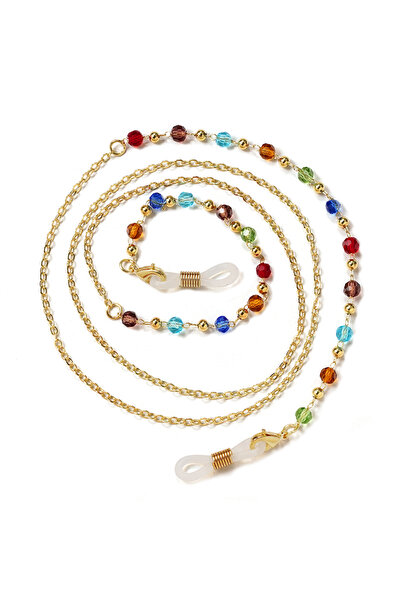 Choice1 green Sunglasses Masking Chains For Women Acrylic Pearl Crystal Eyegl...