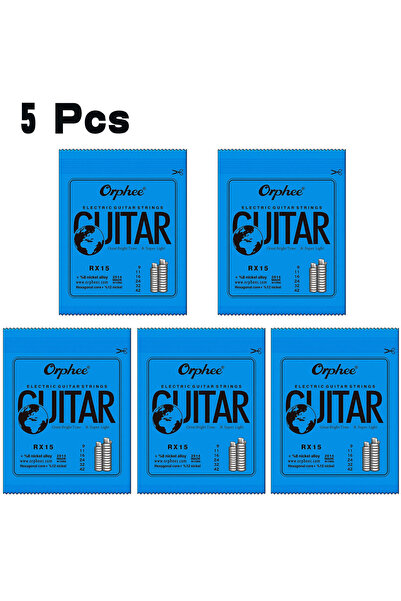 Choice4 5 Pcs Orphee 1/5/10 Pcs Electric Guitar Strings Set RX Series Hexagon...