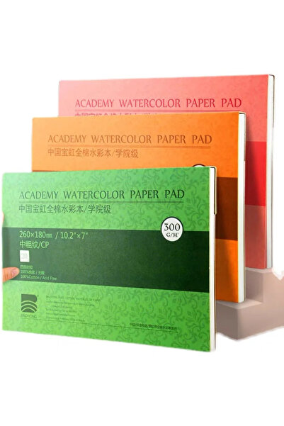 Choice14 32K 200g-Fine Grain 100% Cotton Watercolor Paper Sealing Pad 32K 16K...