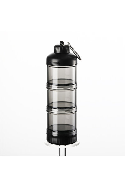 Choice Black Protein Powder Dispenser Box with and Box for Food Storage Food ...