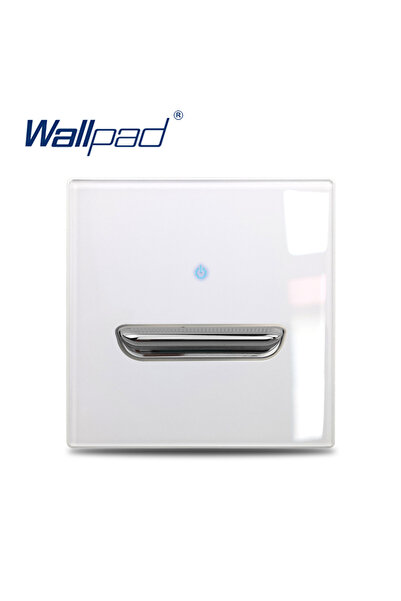 Choice5 2 Way 1 Gang White Wall Light Switch Chrome Toggle Press Button Tempe...