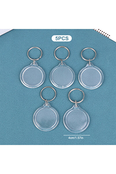 Choice A4 5Pcs 5pcs Blank Photo Frame Keychain Clear Acrylic Keyring Insert P...