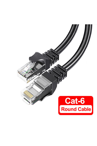 Choice 2m Round Cable RJ45 PC Cat6 Ethernet Cable Gigabit High Speed 1000Mbps...