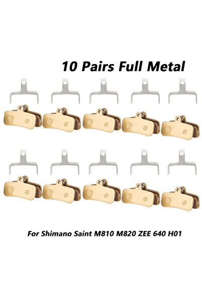 Choice 10 pairs Full Metal 10Pairs Resin/Ceramic/Full Metal Bike Disc Brake P...