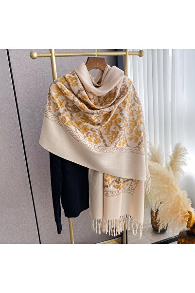 Choice3 Beige New Pashmina Cashmere Blend Mujer Bufanda Scarves Warm Echarpes...