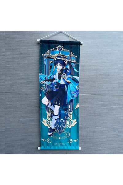 Choice23 wanderer Anime Impact Furina Neuvillette Arlecchino Poster Canvas Wa...