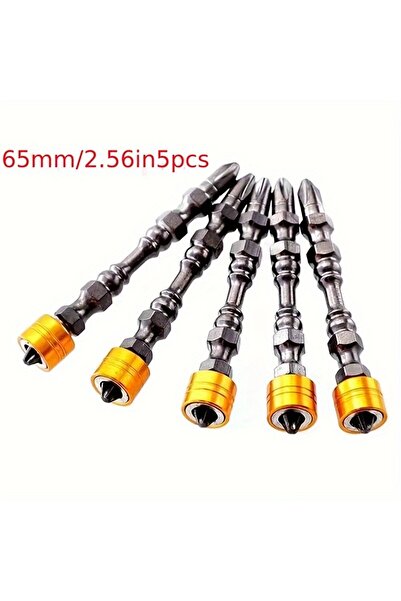 Choice Gold and Silver PH2 Hardness 65mm/110mm Double Cross Head Hexagonal Ha...
