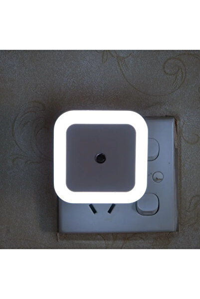 Choice US white 1-4pcs LED Wireless Sensor Night Light EU US Plug Mini Square...