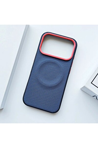 Choice4 Blue For POCO F8 Ultra Luxury Woven Matte Anti-Slip Phone Case For Po...