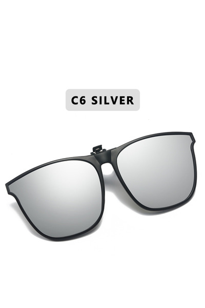 Choice Polarized C6 Polarized Clip On Sunglasses Men Car Driver Goggles Night...