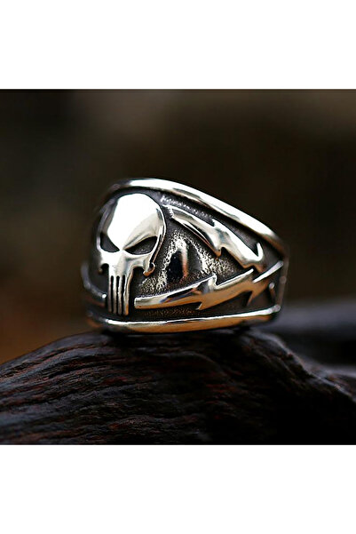 Choice19 10 Style A Vintage 316L Stainless Steel Skull Mask Rings For Men Boy...