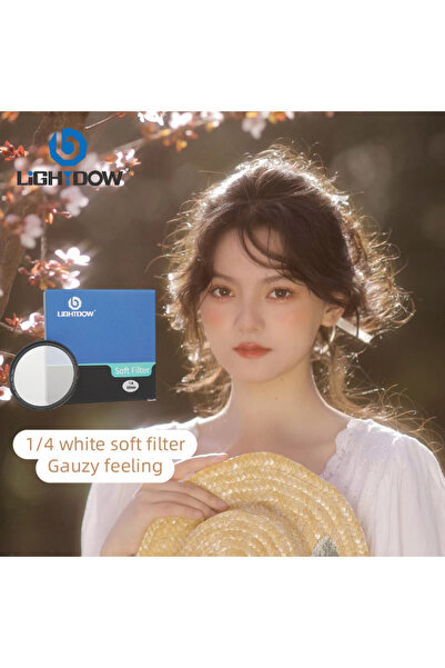 Choice 49mm Lightdow White Soft Lens Filter 1/4 Fit Filter Size 49 52 55 58 6...