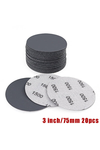 Choice3 600 75mm 3 icnh 20pcs 10/20/50 Pcs Sanding Discs 3 Inch Wet Dry Hook ...