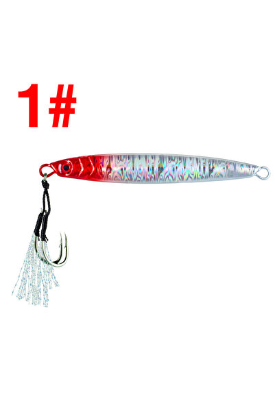 Choice 80g 1 1Pc Metal Jig Casting Lure 14g-100g Sinking Metal Jigging Lures ...