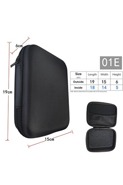 Choice 01E Earphone Data Storage Bag Cable Organizer Multimeter Electronic Bo...