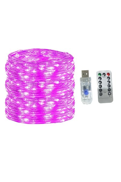Choice 30M 300LEDs Purple 5M/10M/20M/30M USB 8Modes Remote Copper Wire LED Wa...
