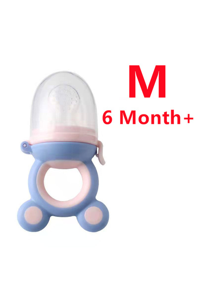 Choice15 TD1208B-M Baby Teether Nipple Fruit Food Feeder For New BornSilicona...