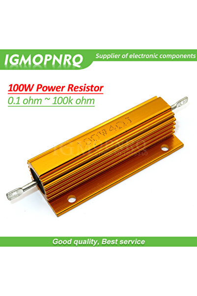Choice17 0.25R 100W Aluminum Power Metal Shell Case Wirewound Resistor 0.01-1...