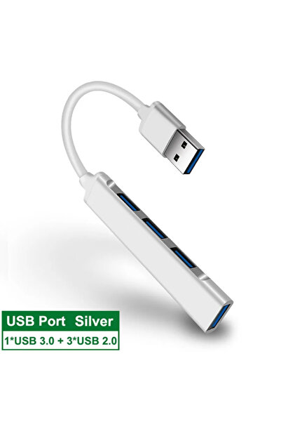 Choice USB 3.0 HUB Silver NEW USB HUB 3.0 Type C 4 Port Multi USB Splitter Ad...