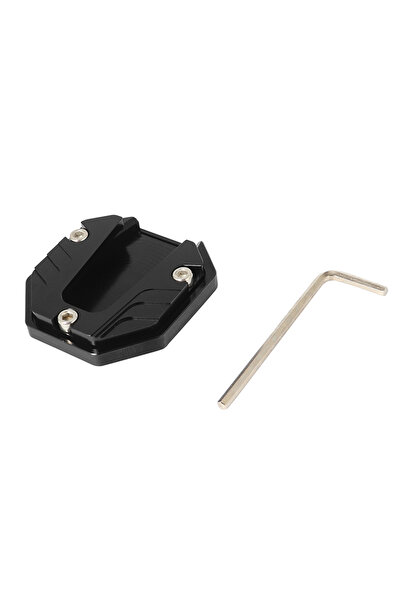 Choice black Motorcycle Bikes Kickstand Extender Foot Side Stand Extension Fo...