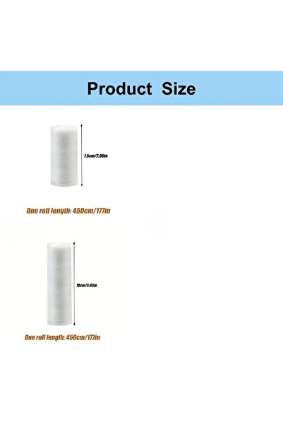 Choice1 10Rolls 7.5cm 4.5m 10 rolls of elastic bandage dressings, breathable ...