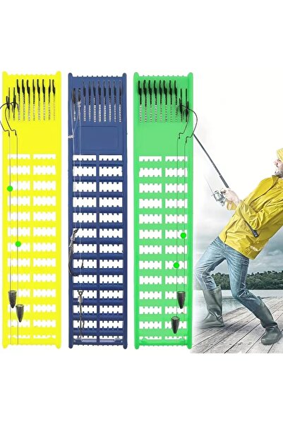 Choice mix 3pcs YOTO Fishing Snelled Hook Holder Fishing Leader Holder for Or...