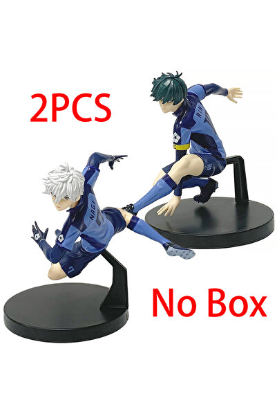Choice11 Bandai 2pcs-no box 13CM Anime Blue Lock Nagi Seishiro Rin Itoshi Coo...