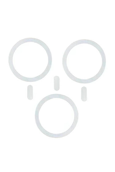 Choice 3 قطع بيضاء للوحة المغناطيسية Magsafe العالمية ملصق معدني يدعم الشاحن ...
