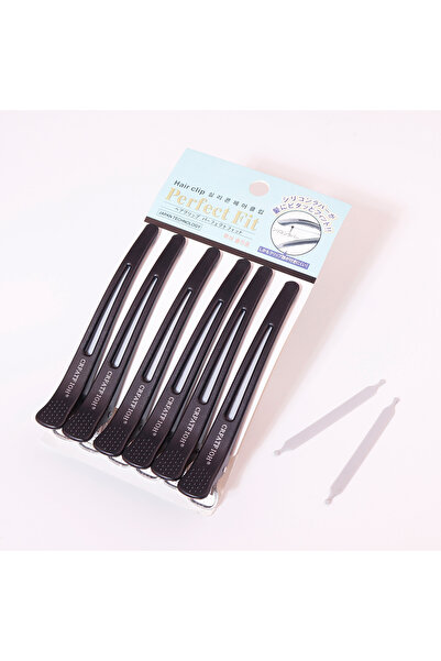 Choice5 MFWHenJia6pcs-Black 6Pcs Hairdressing Seamless Clip Long Hairpin，No C...
