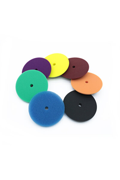 Choice4 7pcs 5inch 7 mix color DETAILING 5Inch Car Polishing Pad Sponge Buffi...